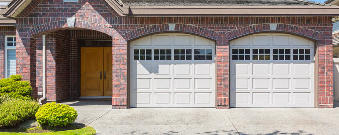 painted garage door